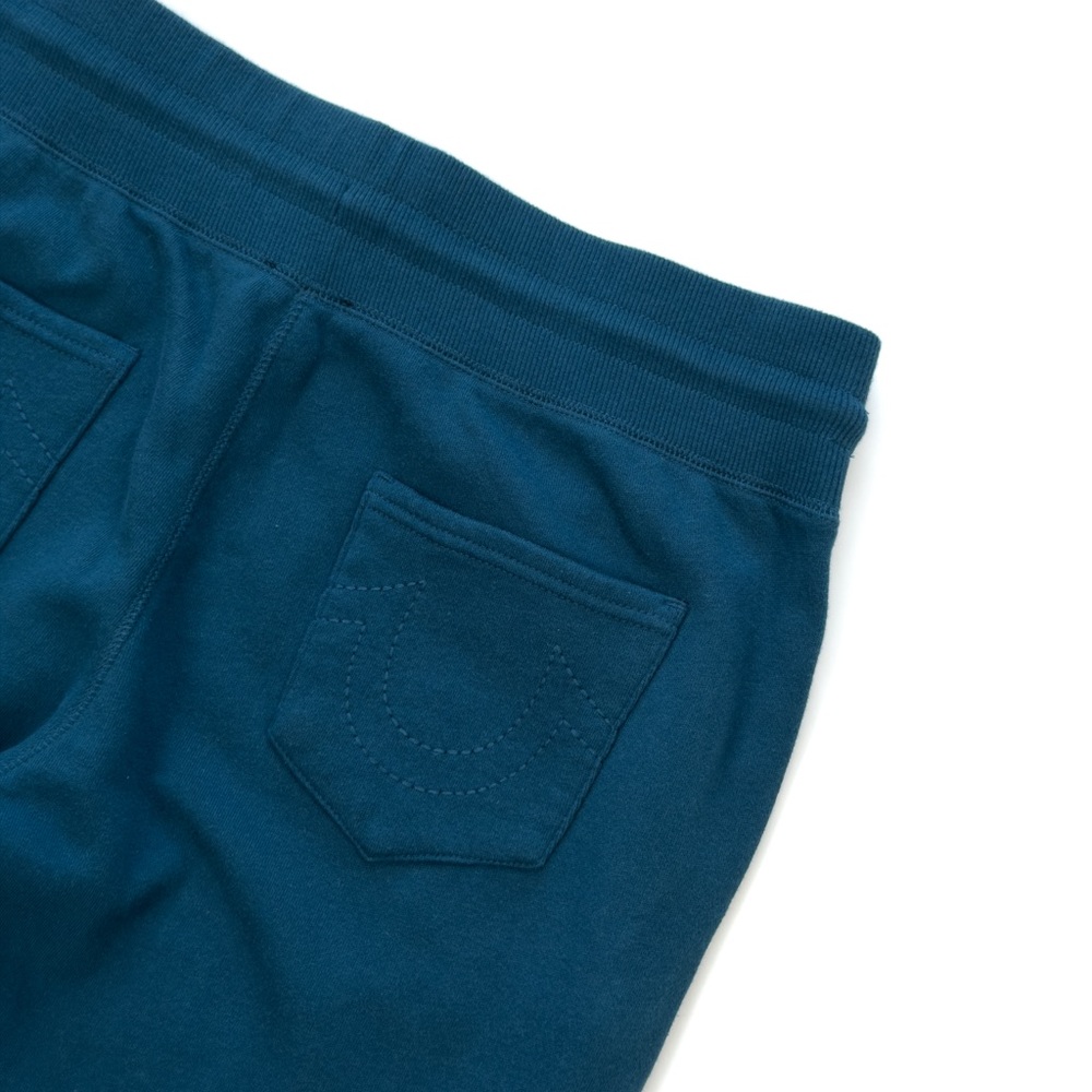True Religion Women’s Hoodie & Joggers Set Fleece Zip-Up Size XL - Blue - Picture 8 of 10